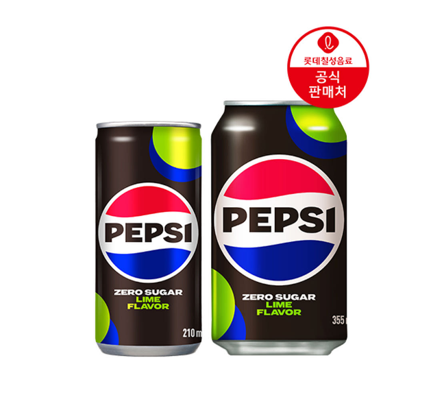 펩시제로 라임 355ml x24캔 + 210ml x30캔 (역대급, 네이버멤버십)