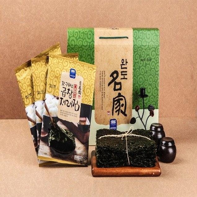 갓 구워낸 곱창재래김세트 (5*10봉) (11,000원/4,000원)