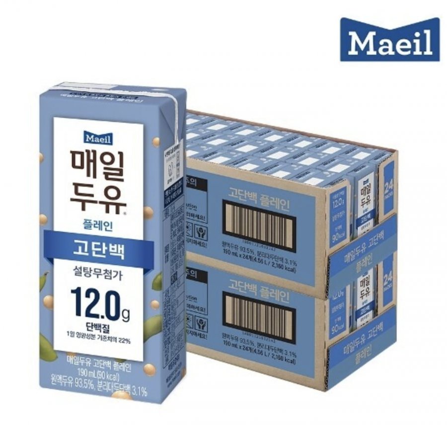 매일두유 고단백 190ml 48팩 (카드 26,530원/무료)