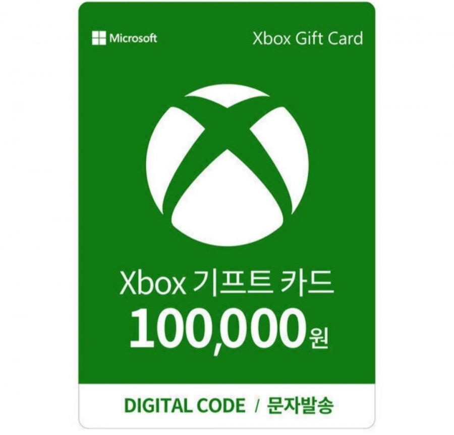 Xbox 기프트카드 10만원 디지털 금액권 (89,900원/무료)