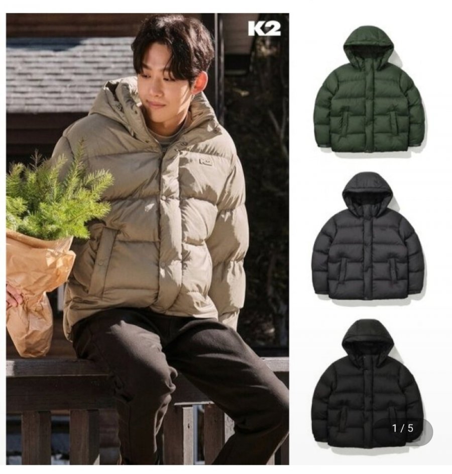 K2 남성 중헤비 구스다운 패딩+양말사은품 (150,660원/무료)