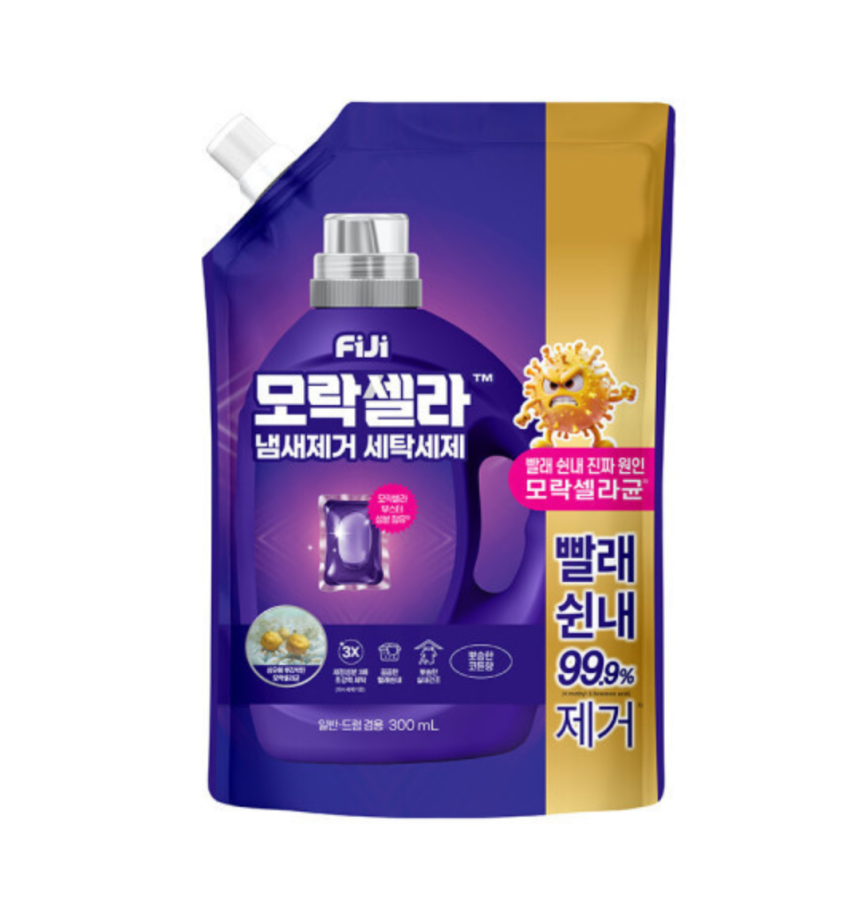 체험딜)피지 모락셀라 냄새제거 액체세제 코튼향 300ml 990원
