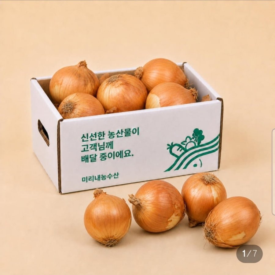 미리내농수산 국내산 햇양파 3kg 상 (4,940원/무배)