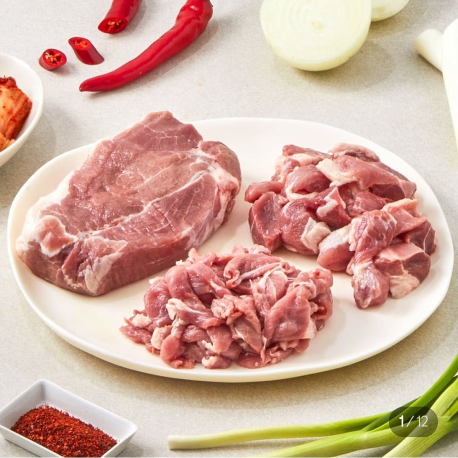 삼형제고기 한돈 돼지앞다리살 500g(6,900원/무배)