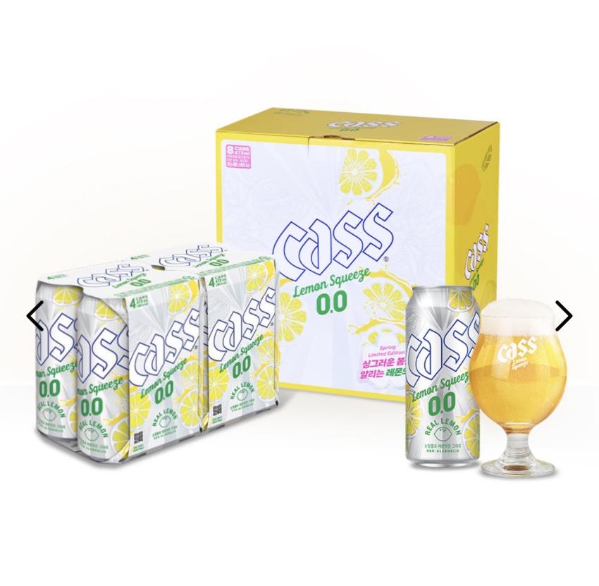 카스 레몬 봄에디션 8ea+@ ₩7,000