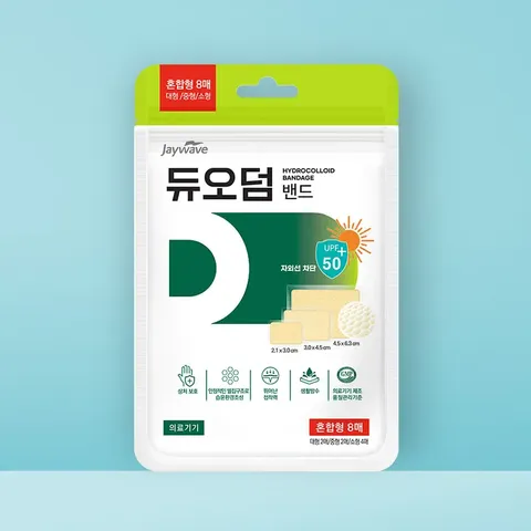 토스)듀오덤 밴드 혼합형 8매입 3800원