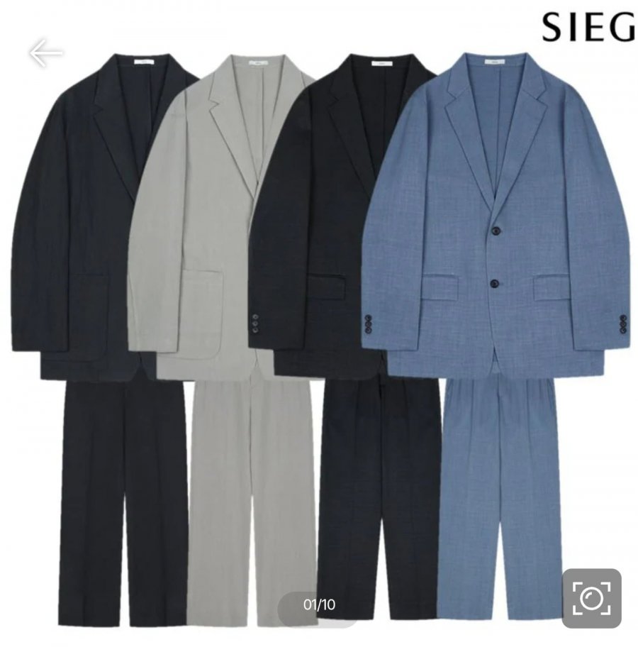 지이크 26SS 오버핏 여름 남성 셋업 (134,100원/무료)
