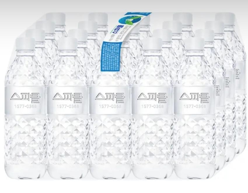 스파클 생수 무라벨 500ml 100개 9,800원