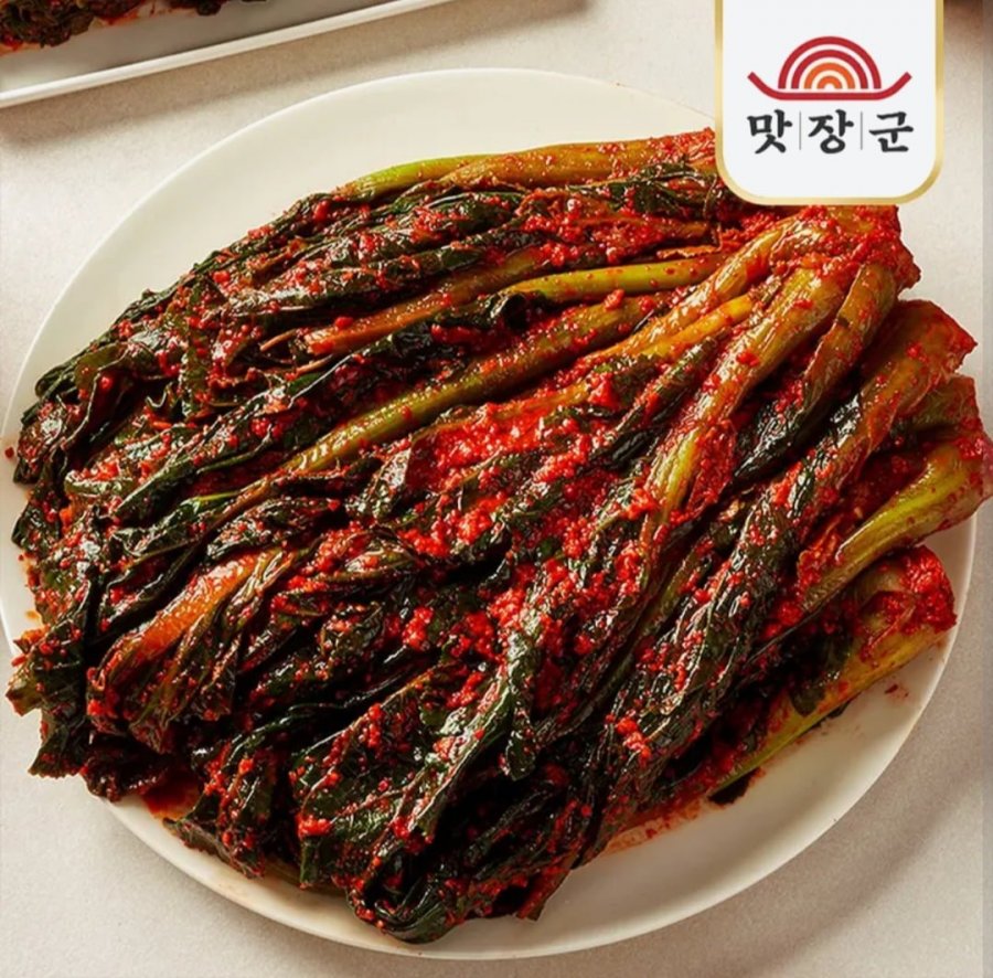 맛장군 갓김치 3kg (10,900원 / 무배)