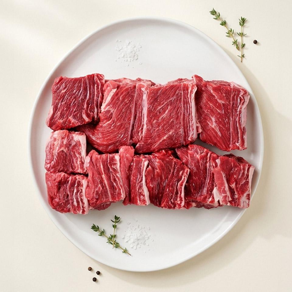 호주산 냉장 소 찜갈비 (호주산) 100g BC카드