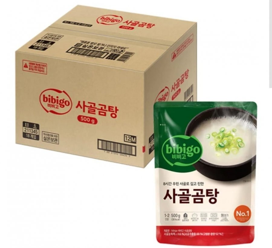 비비고 사골곰탕 18개 (14,008원/무료)