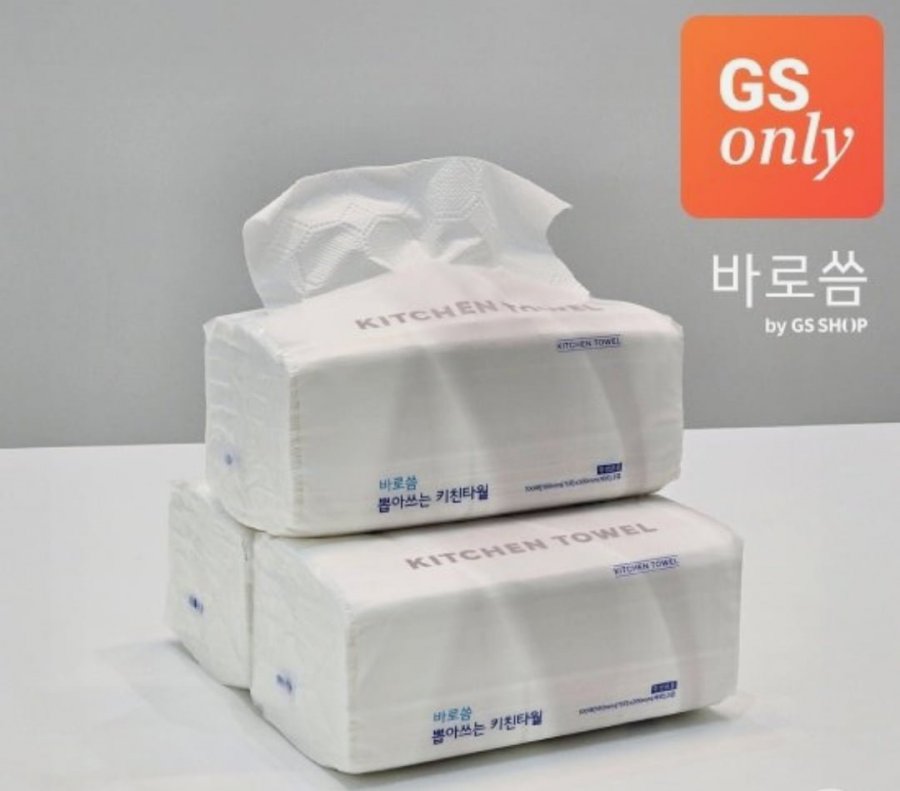 3겹 키친타올 900매 (5,900원/무료)