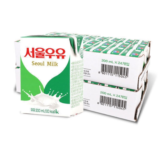 서울우유 멸균우유 200ml 48입 22,900원 (타임딜)