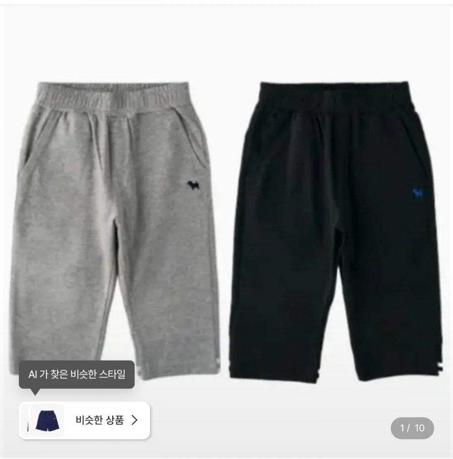 블루독 키즈 에어로쿨 기능성 7부팬츠 (22,850원/2장이상무료)