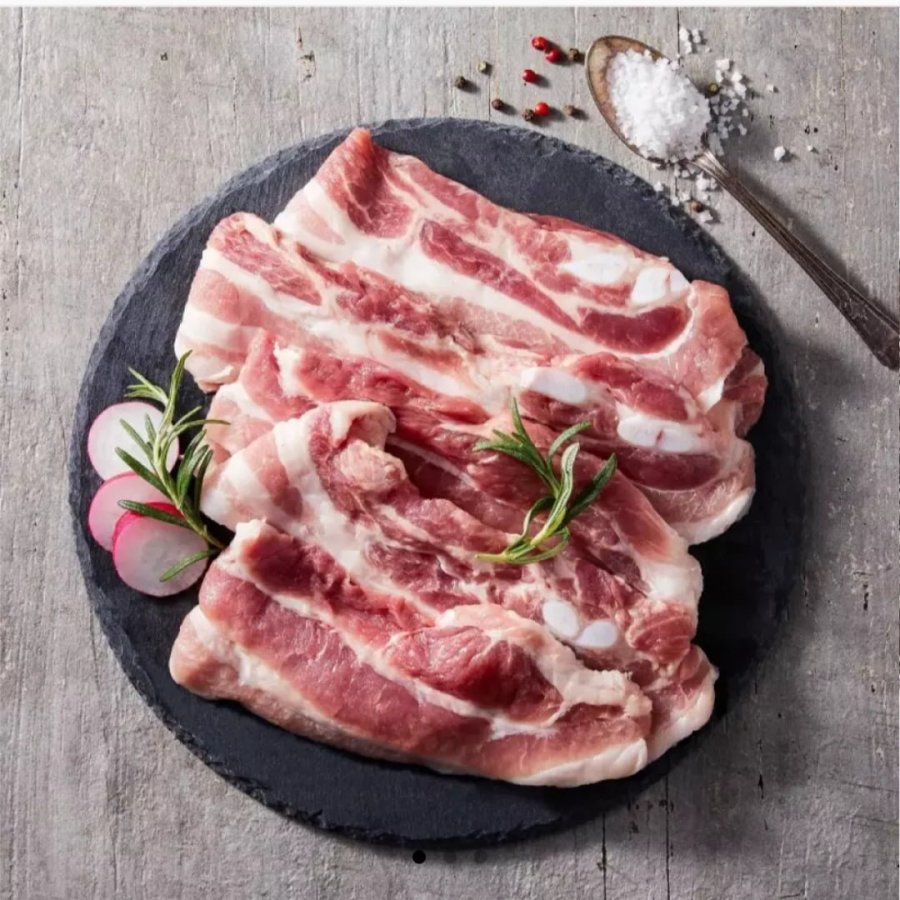 한돈 삼겹살 구이용 1kg (17,900원/무료)