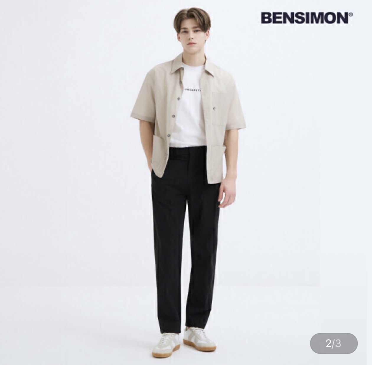 BENSIMON 벤시몽 데일리핏 여름팬츠