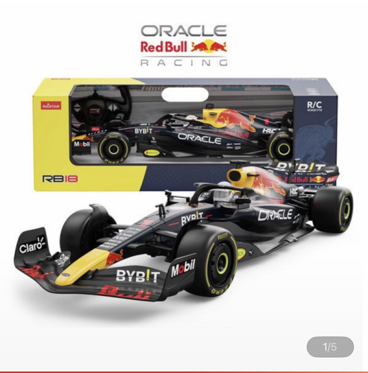 RASTAR F1-75 포뮬러원 1:18 RC카