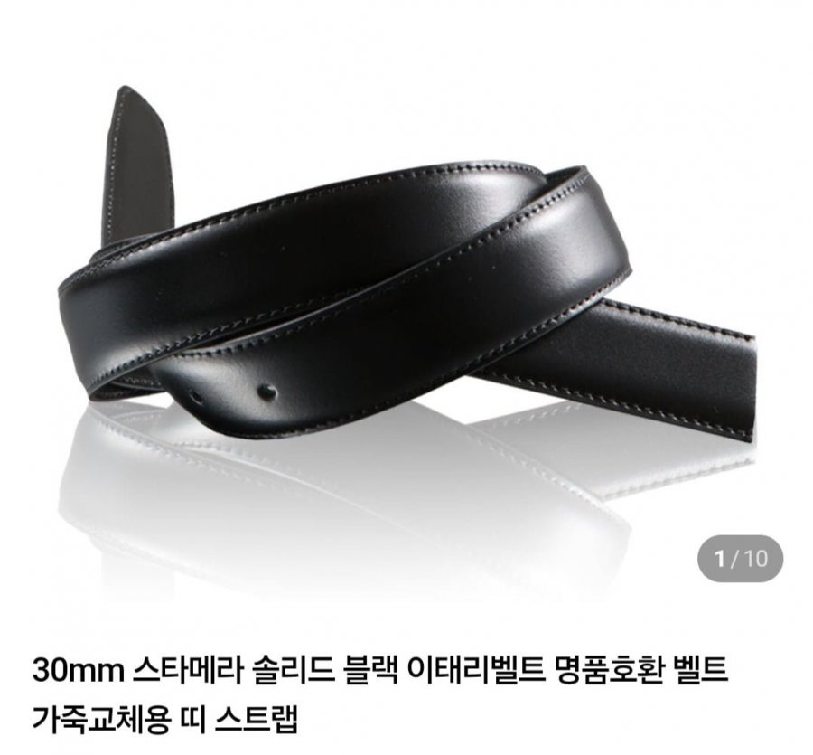 스타메라 솔리드 블랙 벨트 교체용 (33,900원/무료)