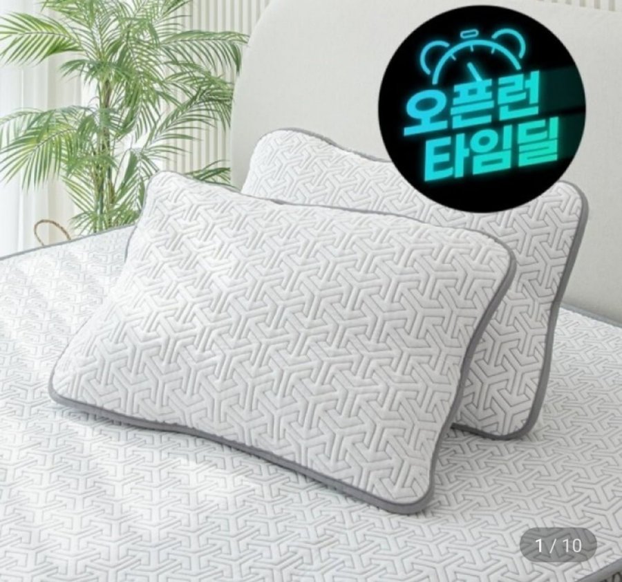 1+1 닿자마자 시원한 냉감 베개커버 외 냉감패드 (10,500원/무료)