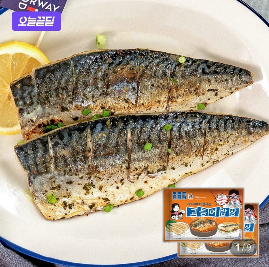 (네멤) 고등어밥상 오렌지라벨 550g 2개 (22,600원/무료)
