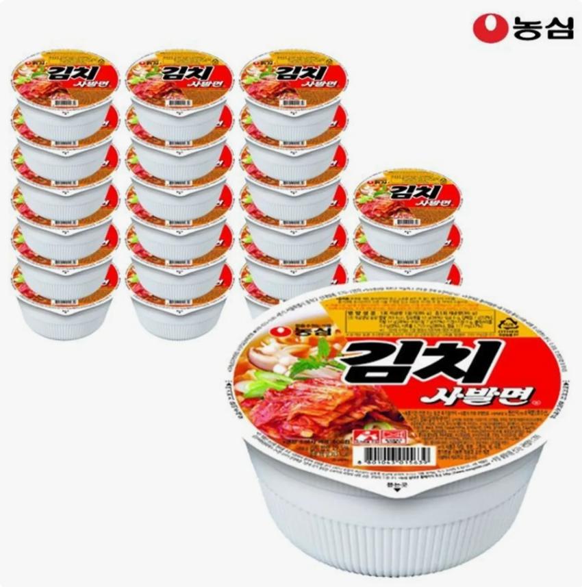농심 김치사발면 86g x 24개 12,140원