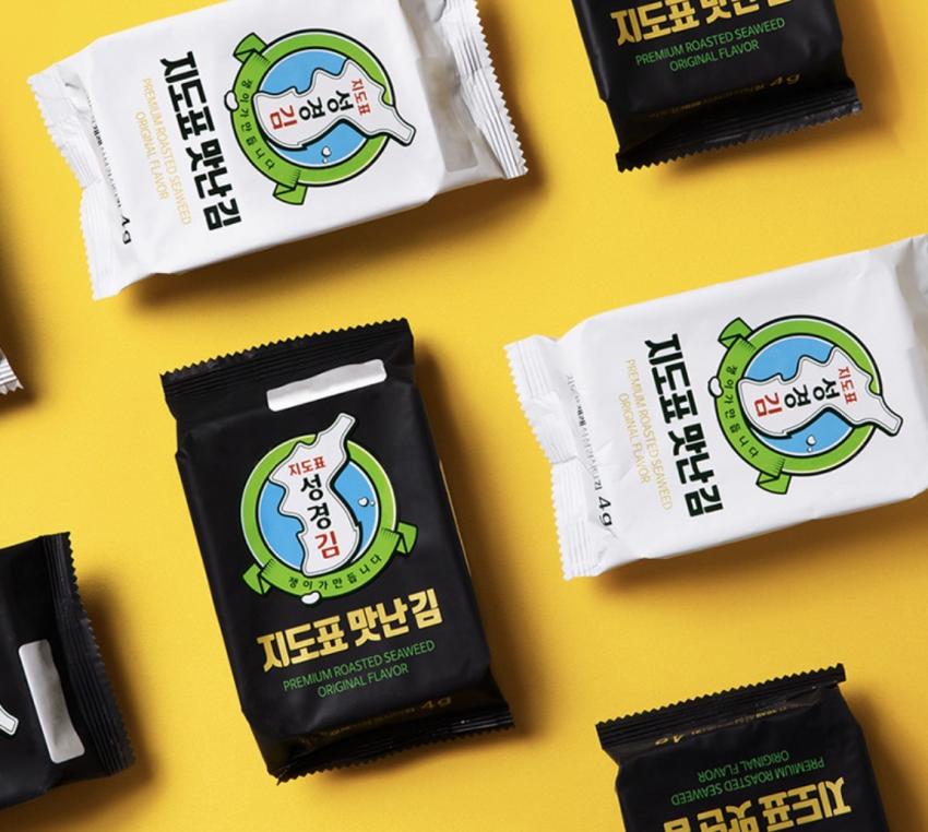 지도표 성경김 도시락김 92봉 할인