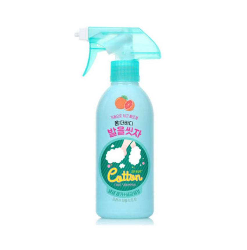 발을씻자 코튼 풋샴푸 자몽, 레몬 385ml 3,300원 (픽업)