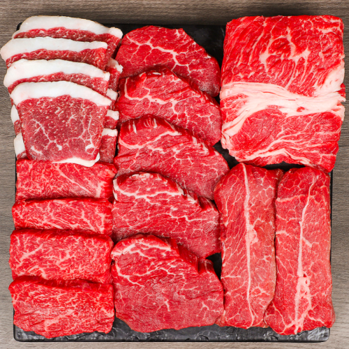 국내산 1등급 소고기 등심200g+채끝200g+부채200g (24,570원/무료)