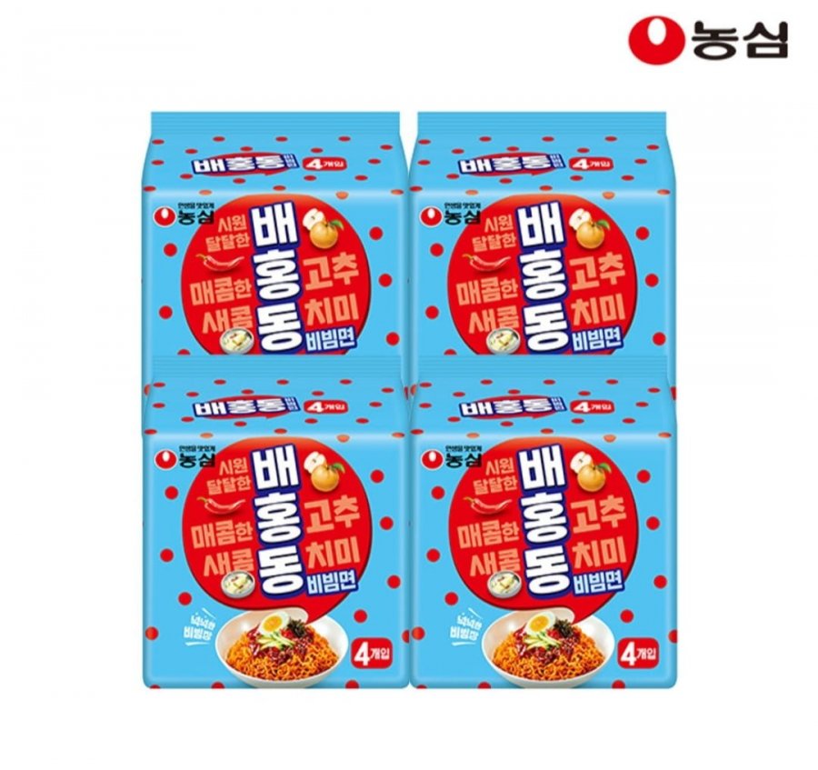 농심 배홍동 비빔면 137g 16개 (멤버십8,850원/무료)