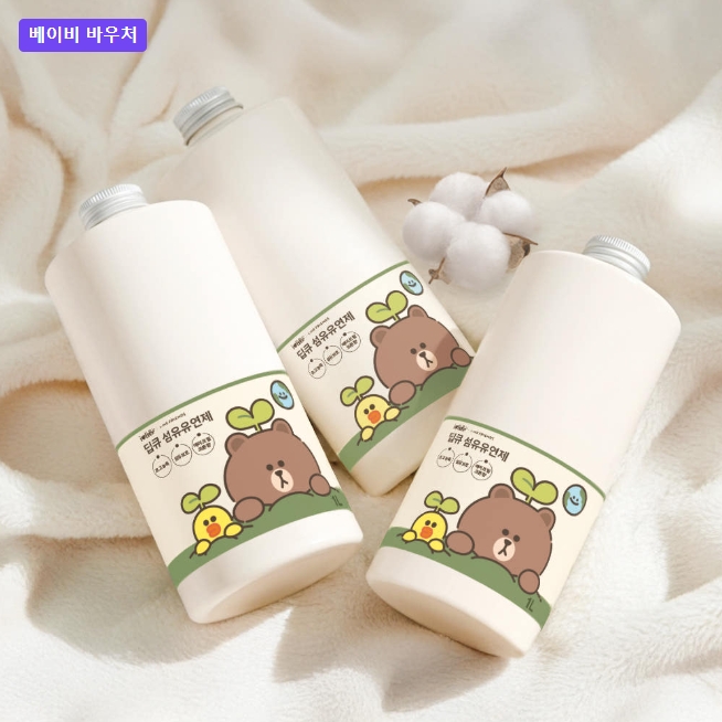 라인프렌즈 고농축 섬유유연제 1L 3개 7,900원 (선착특가)