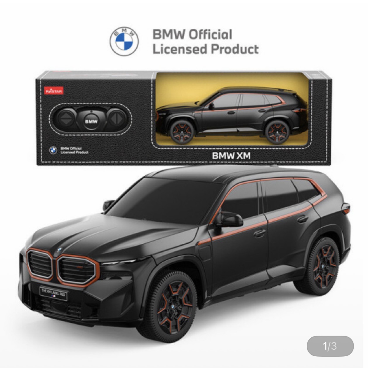 RASTAR BMW XM Label Red RC카 1:24