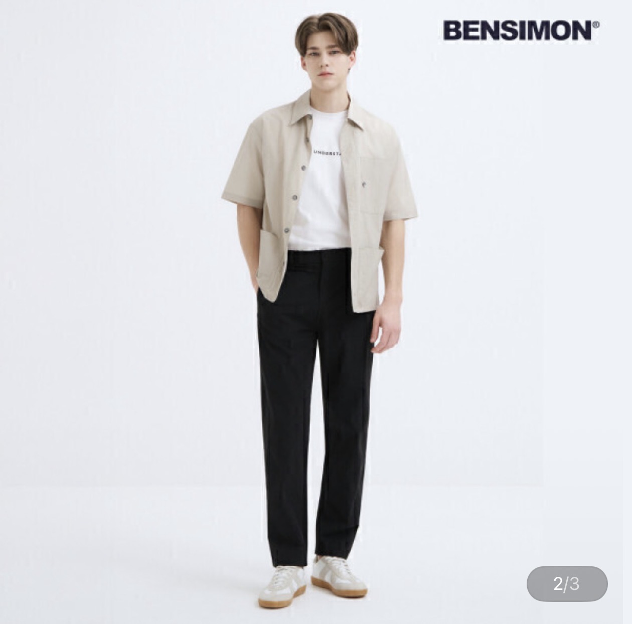BENSIMON 시티플렉스 데일리핏 여름팬츠