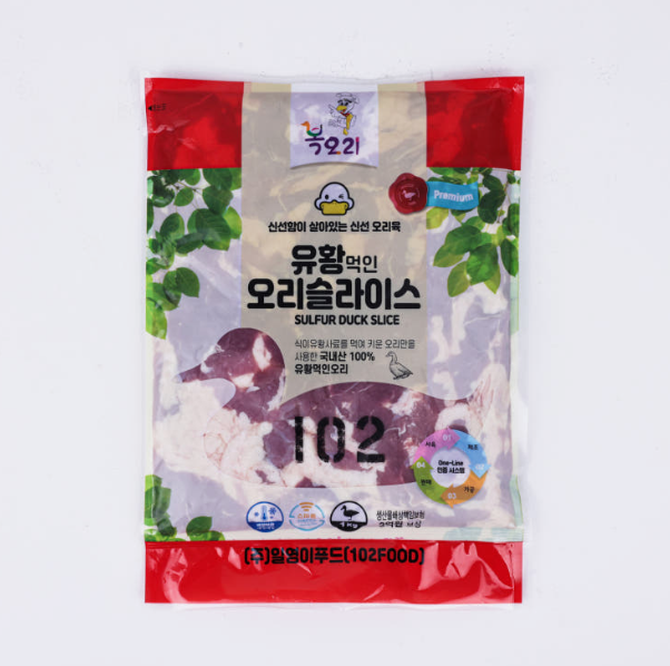 복날특가) 유황먹인 오리슬라이스 1kg 11,180원