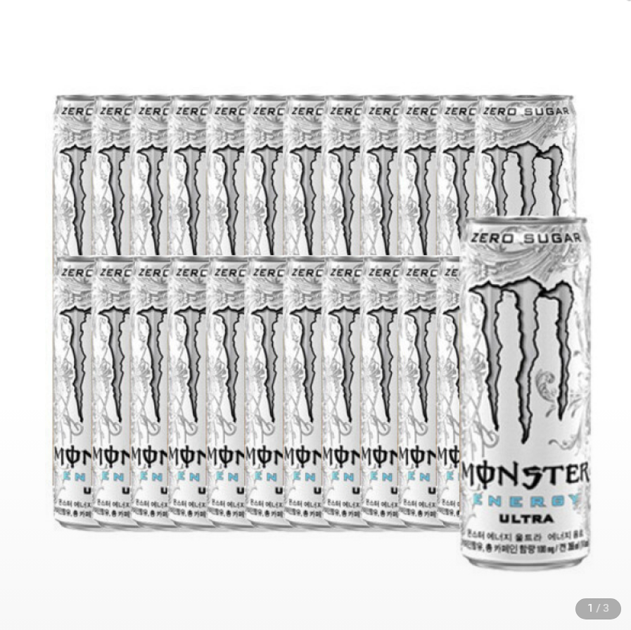 몬스터 에너지 울트라 355ml 24캔