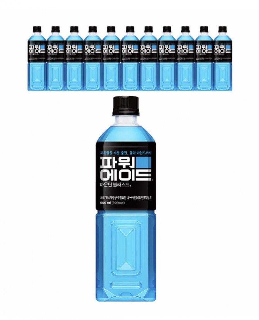 파워에이드 마운틴블라스트 900ml, 12개 (티멤 10,830원/무료)