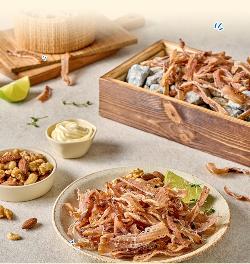 몸통 꽃징어 150g x 2봉 (총300g) + 와사비마요 소스 1개 증정 11,500원