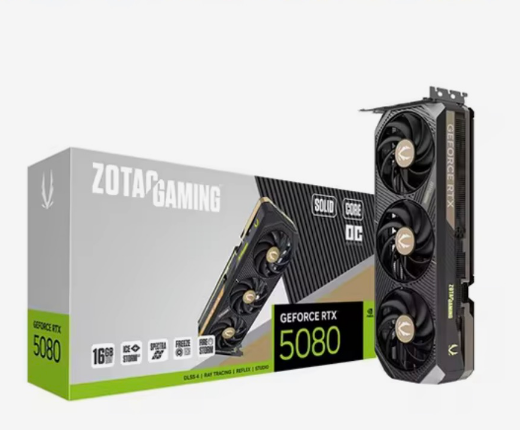 ZOTAC RTX 5080 SOLID CORE (186만) / 5080 AMP (199만)