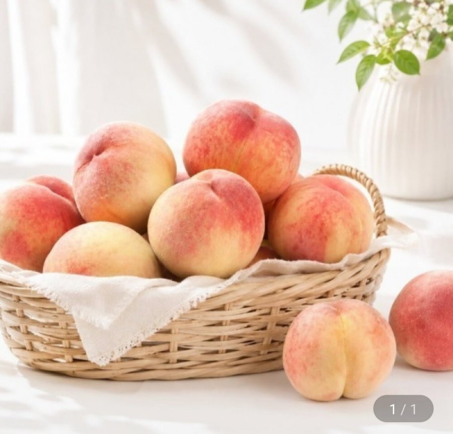아삭 단단 복숭아 4kg (14,960원/무료)