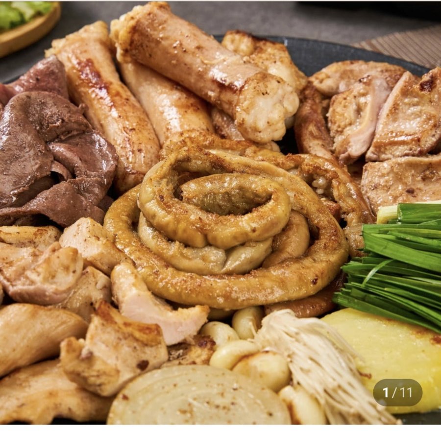 소곱창160g+소스20g (4,900원/무료)