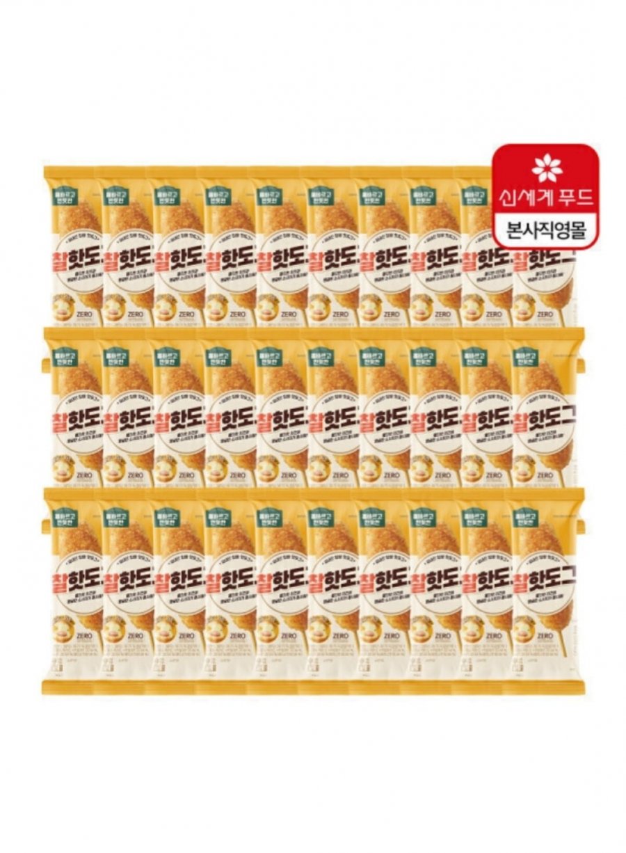 올반 찰핫도그 80g 30봉 (24,950원/무배)