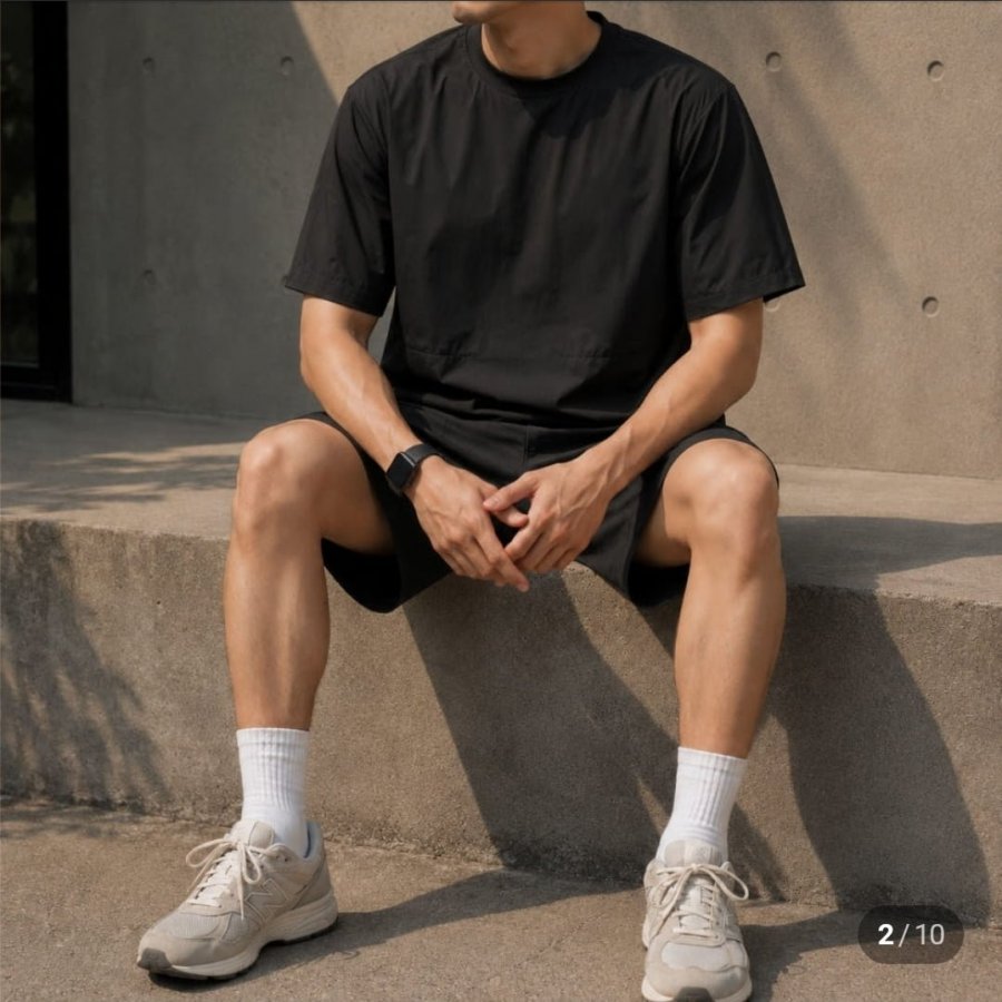 투데이즈 오버핏 스트링 반팔티 (5,200원/무배)