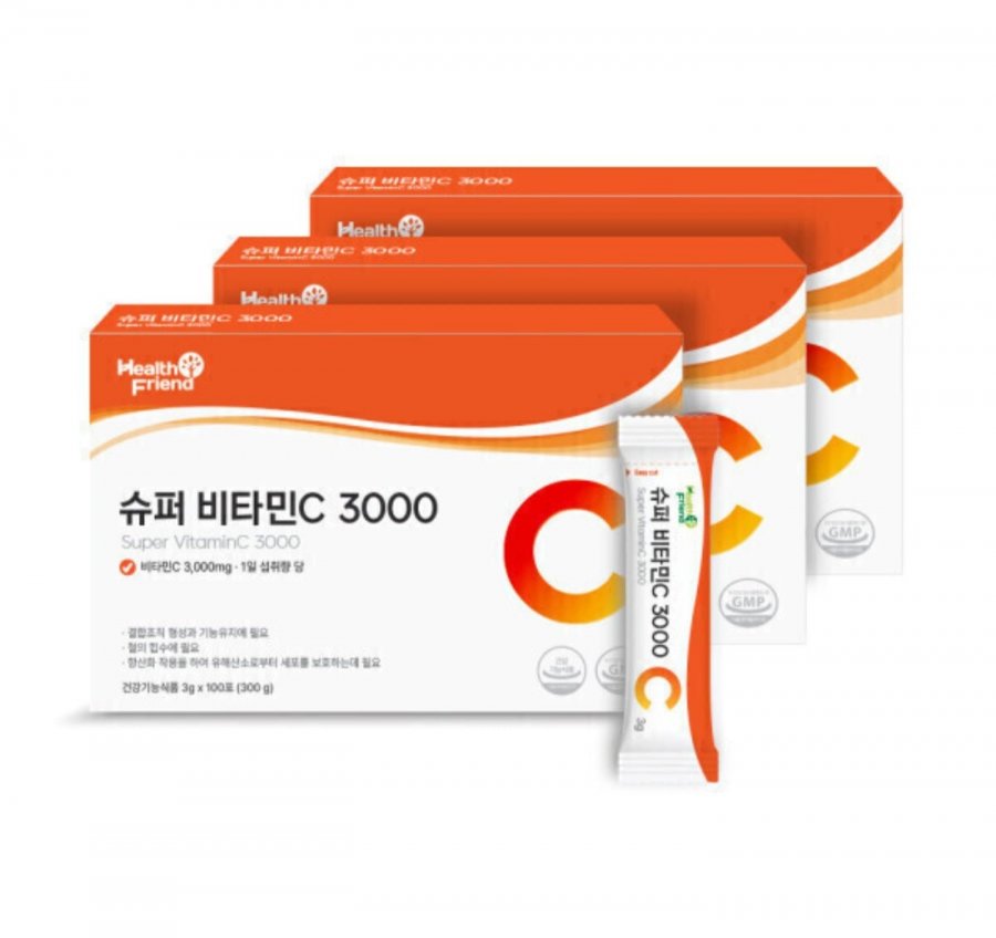 슈퍼 비타민C 3000 100포 x 3박스 (21,490원/무료)