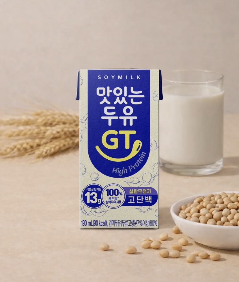 맛있는 두유 GT 고단백 190ml 24개 11,020원