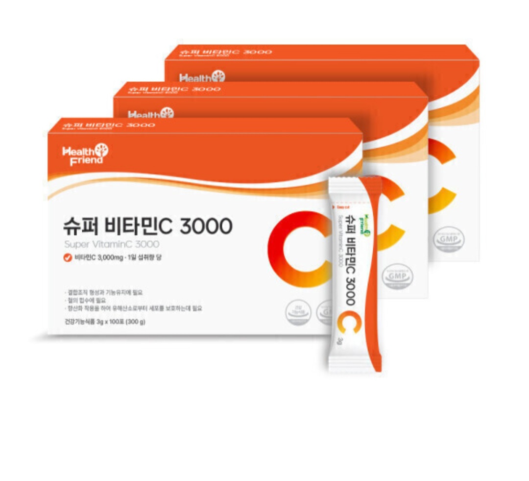 슈퍼 비타민C 3000 100포 x 3박스 (21,490원/무료)