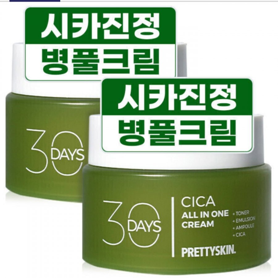 병풀 시카 수분 크림 대용량 100ml 2개 (8,400원/무료)