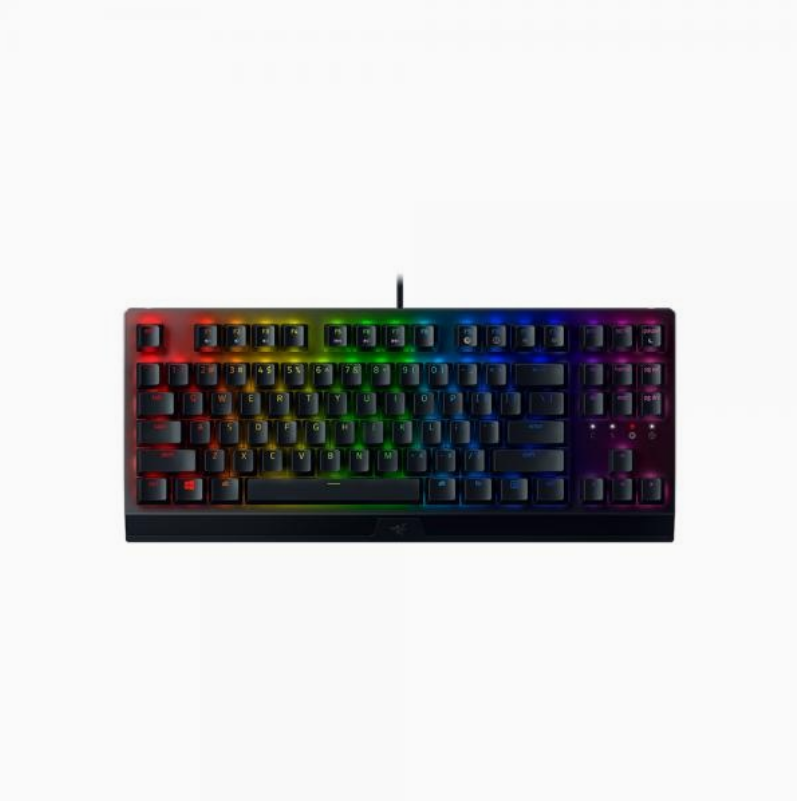 레이저 Razer BlackWidow V3 Linear KR 황축 한영자판 유선 기계식 미니키보드