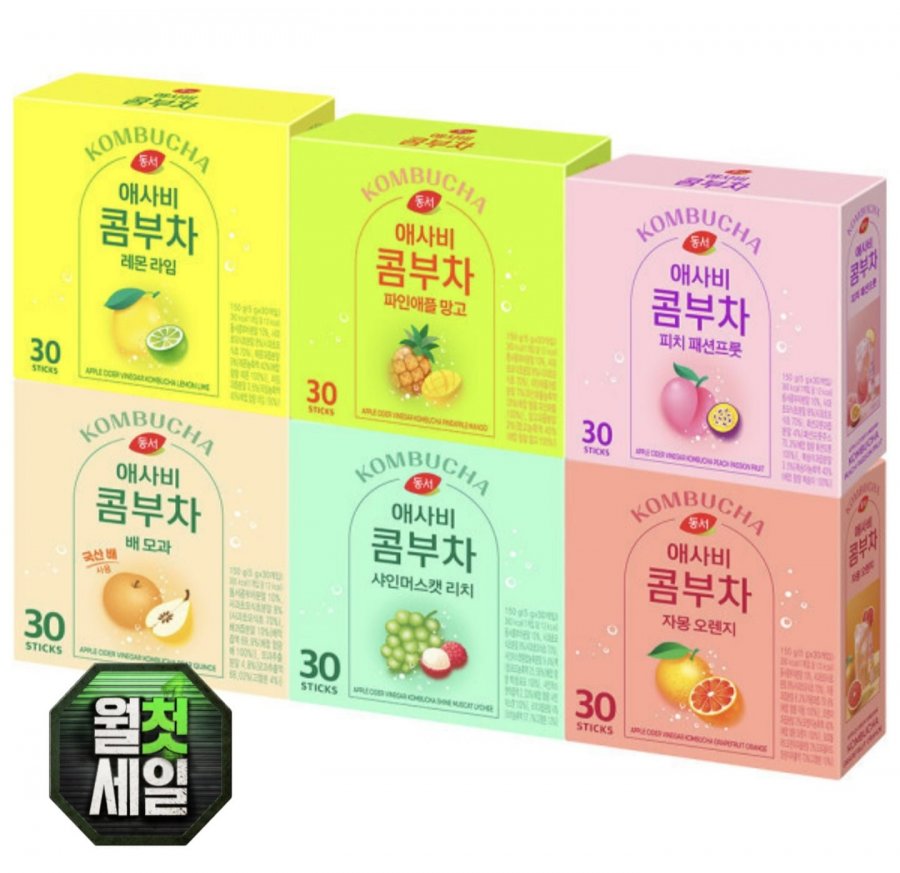 동서 애사비 콤부차 30T 2개 (13,220원/무료)