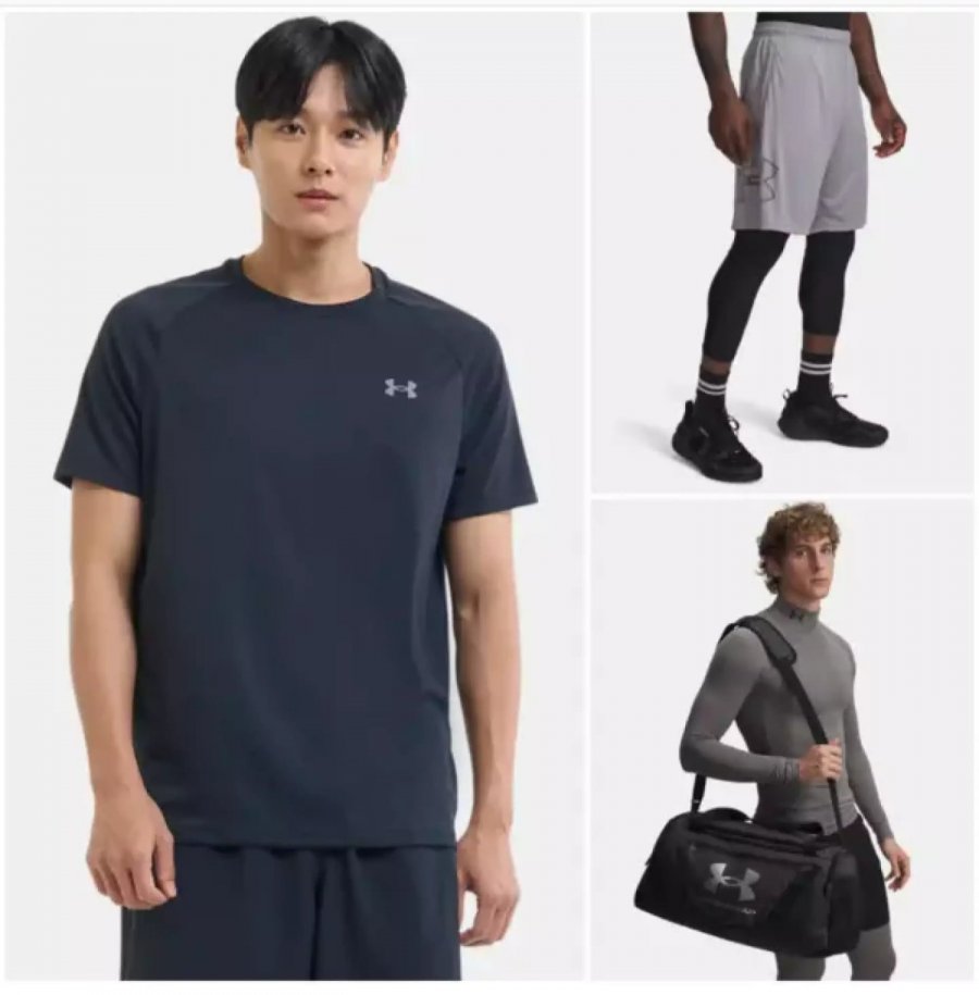 언더아머 남자 반팔 반바지 가방 모음전 (23,240원/무료)