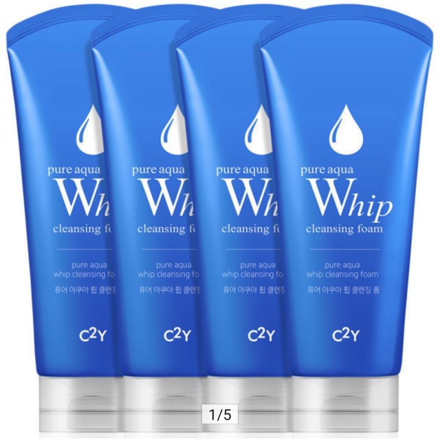아쿠아 휩 폼클렌징 120ml 4개 (8,960원/무료)
