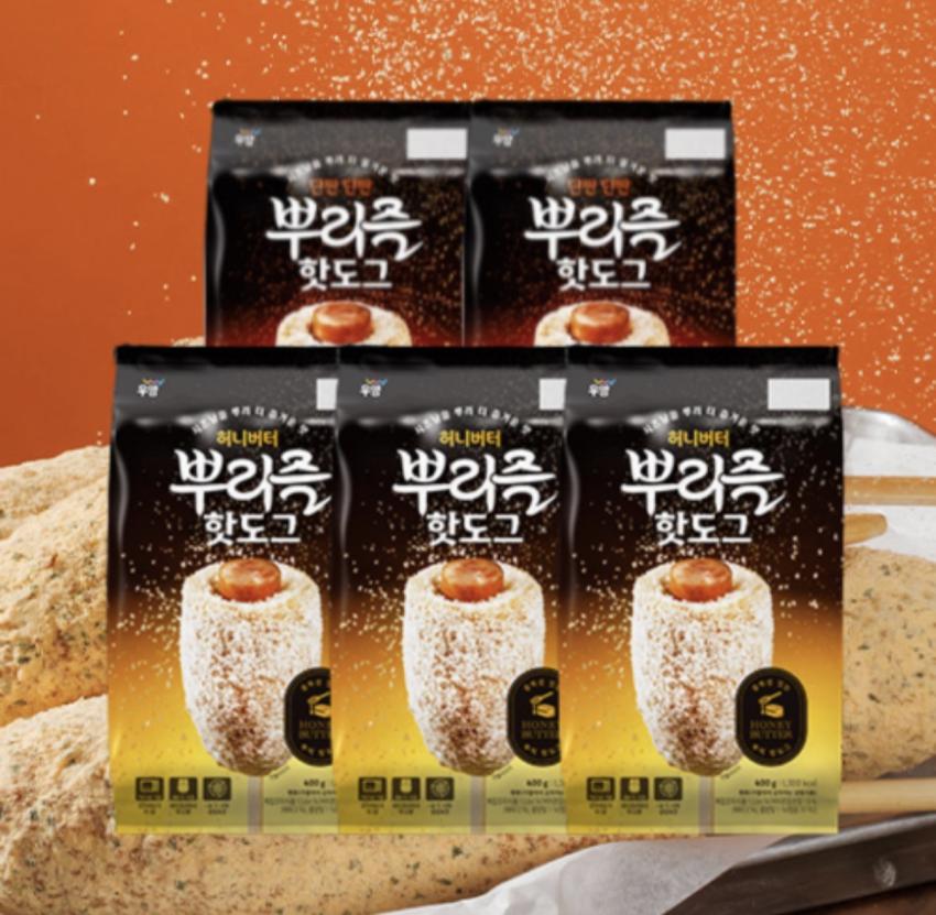 우양 뿌리즐 핫도그 80g 25개 15,900원